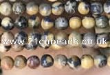 CTG2006 15 inches 2mm,3mm leopard skin jasper beads