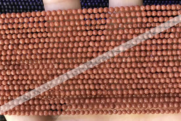 CTG2035 15 inches 2mm,3mm goldstone beads wholesale