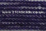 CTG205 15.5 inches 3mm faceted round tiny amethyst gemstone beads