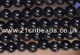 CTG2060 15 inches 2mm,3mm black agate gemstone beads