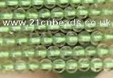CTG2068 15 inches 2mm,3mm natural olive quartz gemstone beads