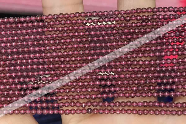 CTG2071 15 inches 2mm,3mm red garnet gemstone beads