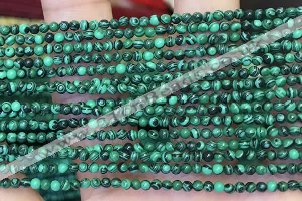 CTG2089 15 inches 2mm,3mm imitate malachite gemstone beads