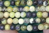 CTG2090 15 inches 2mm,3mm yellow turquoise gemstone beads