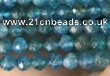 CTG2130 15 inches 2mm,3mm faceted round apatite gemstone beads