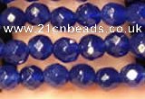 CTG2223 15 inches 2mm,3mm faceted round candy jade beads