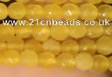 CTG2229 15 inches 2mm,3mm faceted round candy jade beads