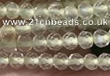 CTG2251 15 inches 2mm faceted round natural lemon quartz beads