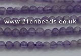 CTG252 15.5 inches 3mm round tiny amethyst gemstone beads