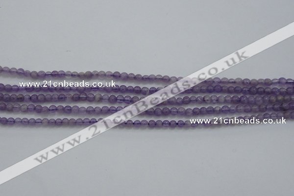 CTG252 15.5 inches 3mm round tiny amethyst gemstone beads