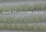 CTG256 15.5 inches 3mm round tiny white moonstone beads