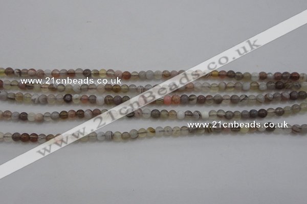 CTG262 15.5 inches 3mm round tiny botswana agate beads wholesale