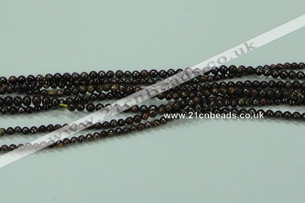 CTG41 15.5 inches 2mm round tiny tiger jasper beads wholesale