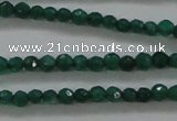 CTG415 15.5 inches 2mm faceted round tiny dyed candy jade beads