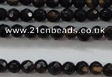 CTG428 15.5 inches 3mm faceted round tiny agate gemstone beads