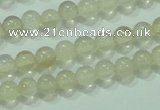 CTG43 15.5 inches 2mm round tiny white chalcedony beads wholesale