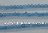 CTG439 15.5 inches 2mm round tiny dyed candy jade beads wholesale