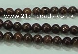 CTG47 15.5 inches 2mm round tiny tiger jasper beads wholesale