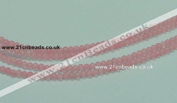 CTG60 15.5 inches 2mm round tiny dyed white jade beads wholesale