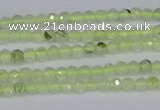 CTG631 15.5 inches 2mm faceted round prehnite gemstone beads