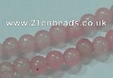 CTG70 15.5 inches 3mm round tiny dyed white jade beads wholesale