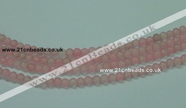 CTG80 15.5 inches 3mm round tiny dyed white jade beads wholesale