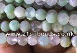 CTG822 15.5 inches 3mm faceted round tiny Australia chrysoprase beads