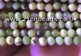 CTG824 15.5 inches 2mm faceted round tiny chrysotine beads