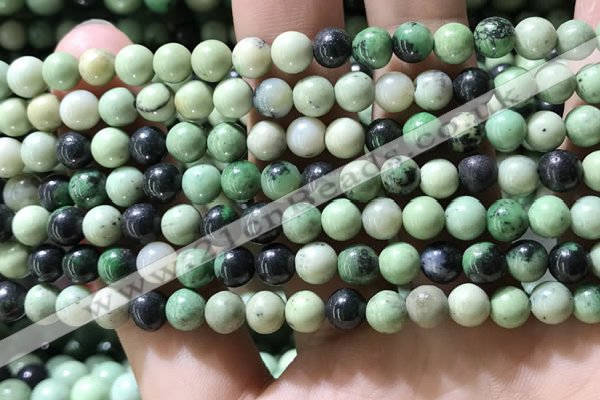 CTJ751 15.5 inches 6mm round transvaal jade beads wholesale