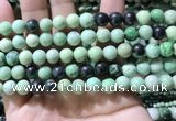 CTJ752 15.5 inches 8mm round transvaal jade beads wholesale