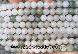 CTJ801 15 inches 6mm round Tianshan jade beads wholesale