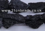 CTK10 15.5 inches 12*16mm - 18*25mm nuggets tektite gemstone beads