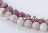 CTO14 15 inches 6mm & 6.5mm round natural tourmaline beads