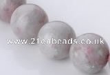 CTO19 15mm 15 inches round natural tourmaline beads wholesale