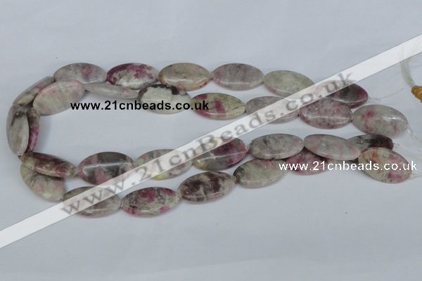 CTO213 15.5 inches 16*28mm marquise pink tourmaline gemstone beads