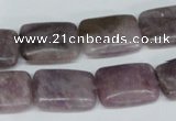 CTO228 15.5 inches 13*18mm rectangle tourmaline gemstone beads