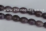 CTO230 15.5 inches 8*10mm rice tourmaline gemstone beads