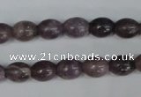 CTO231 15.5 inches 10*14mm rice tourmaline gemstone beads