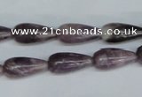 CTO232 15.5 inches 8*16mm teardrop tourmaline gemstone beads