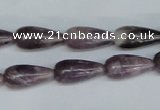 CTO232 15.5 inches 8*16mm teardrop tourmaline gemstone beads