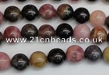 CTO358 15.5 inches 9mm round natural tourmaline gemstone beads