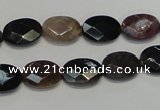 CTO36 15.5 inches 10*14mm faceted oval natural tourmaline beads