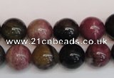 CTO360 15.5 inches 12mm round natural tourmaline gemstone beads