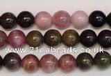 CTO366 15.5 inches 9mm round natural tourmaline gemstone beads