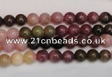 CTO372 15.5 inches 6mm round natural tourmaline gemstone beads