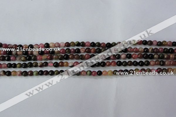 CTO450 15.5 inches 3mm round natural tourmaline gemstone beads