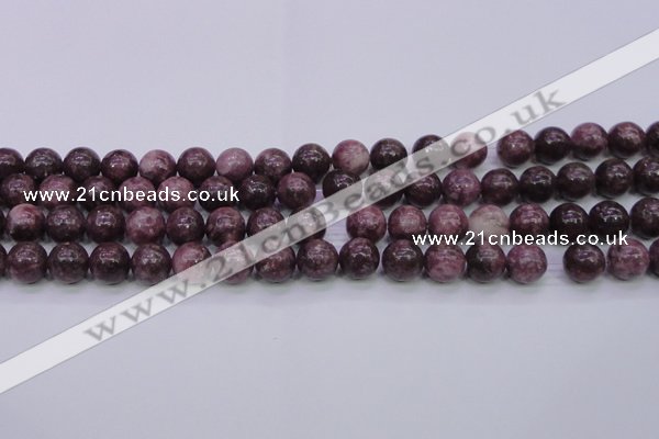 CTO604 15.5 inches 12mm round Chinese tourmaline beads wholesale