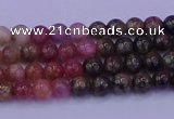 CTO621 15.5 inches 5mm round tourmaline gemstone beads wholesale