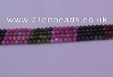 CTO626 15.5 inches 5mm round tourmaline gemstone beads wholesale