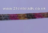 CTO631 15.5 inches 5mm round tourmaline gemstone beads wholesale